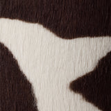 Printed leather mules