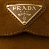 Suede and shearling slippers