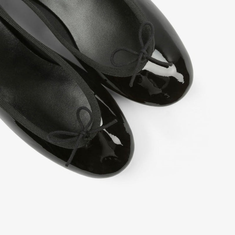 CAMILLE SOLE RUBBER BALLERINAS