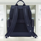 NEVER STILL - CANVAS Flap Backpack Large