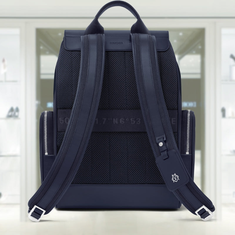 NEVER STILL - CANVAS Flap Backpack Large