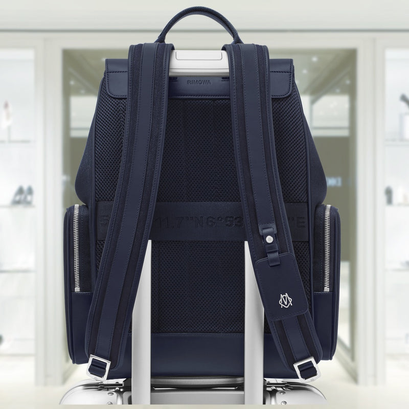 NEVER STILL - CANVAS Flap Backpack Large