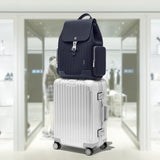 NEVER STILL - CANVAS Flap Backpack Large