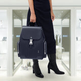 NEVER STILL - CANVAS Flap Backpack Large