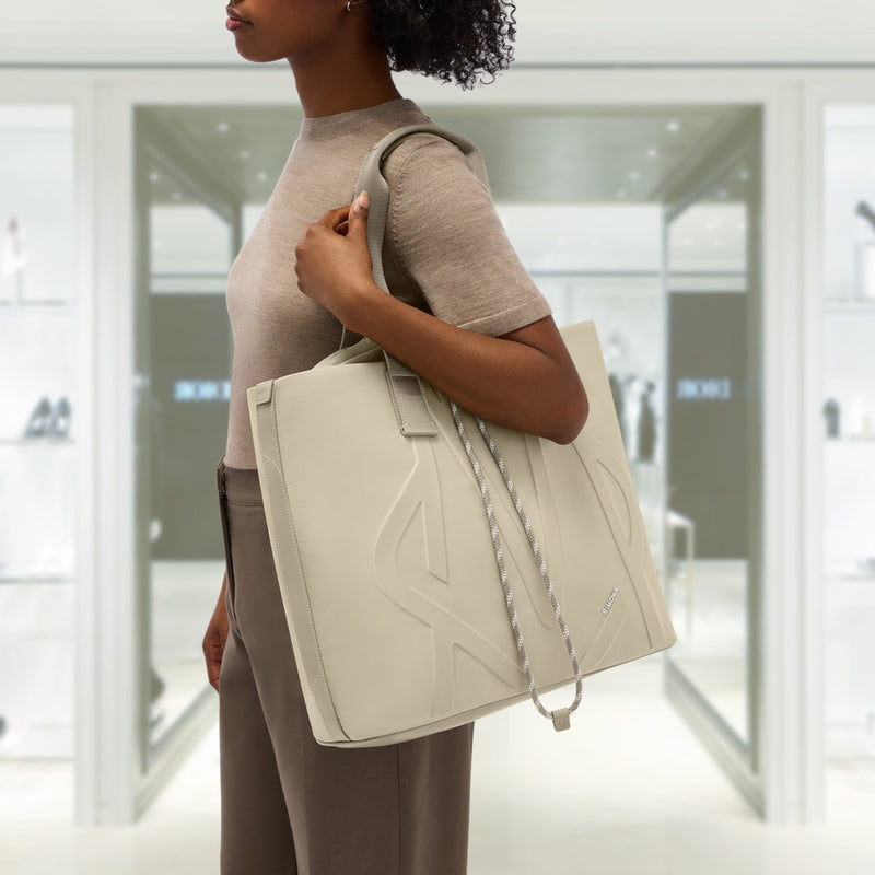 SIGNATURE - NYLON Sliding Tote