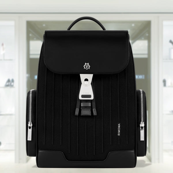 NEVER STILL - CANVAS Flap Backpack Small