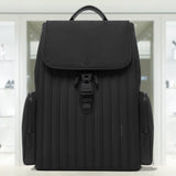 NEVER STILL - NYLON Flap Backpack Large