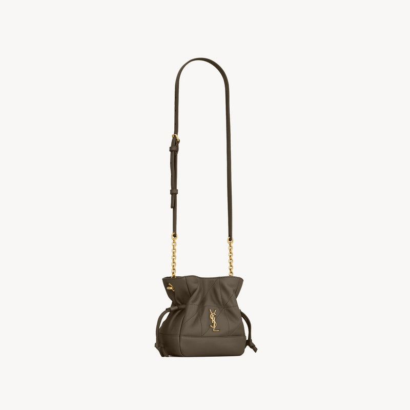 Saint Laurent Jamie Mini Shoulder Pouch in Lambskin 859174AAB323212 ...