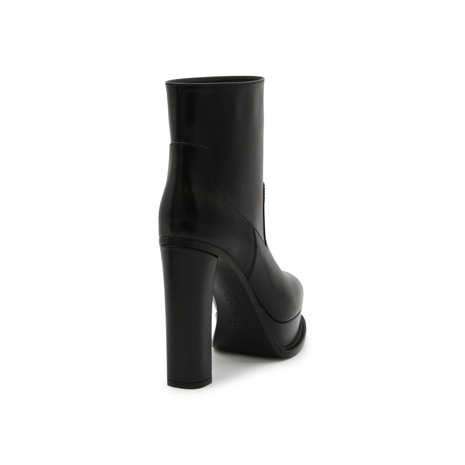 ミドルブーツ ALEXANDER MCQUEEN Women Boots 734969WHSW01000 black alexander mcqueen ANKLE BOOTS 734969WHSW01000 – BORDER-GARA