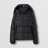 Detachable Sleeve Hooded Puffer Jacket