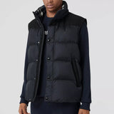 Detachable Sleeve Hooded Puffer Jacket