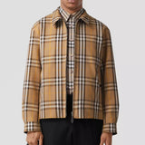 Reversible Check Cotton Harrington Jacket