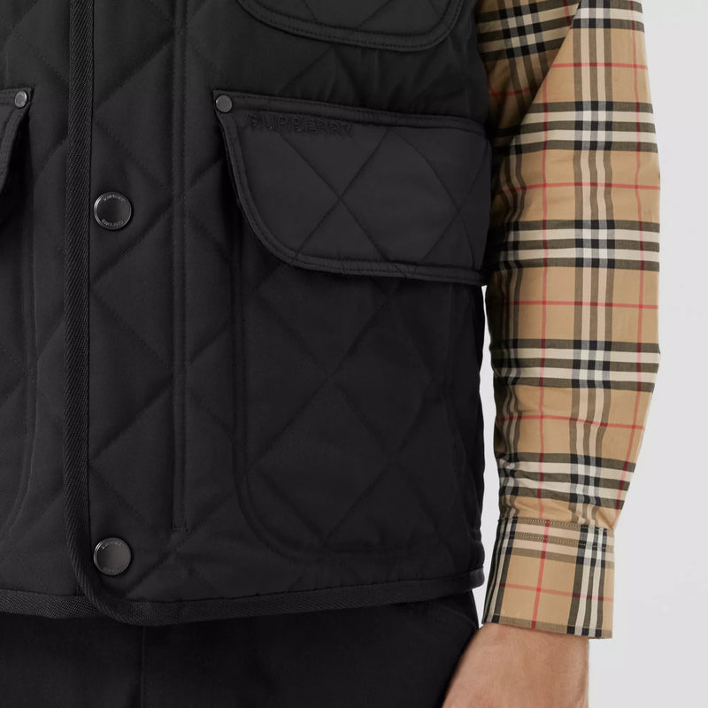 Burberry Diamond Quilted Thermoregulated Gilet 80497831 – BORDER-GARA