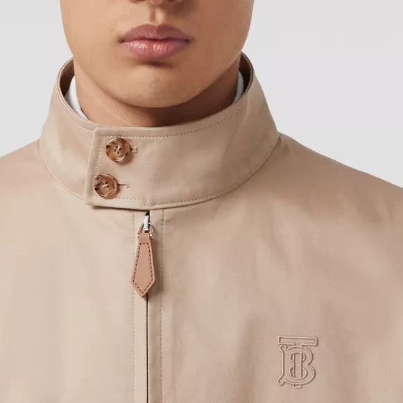 Monogram Motif Cotton Harrington Jacket