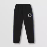 Logo Graphic Applique Cotton Jogging Pants