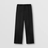 Wool Cashmere Wide-leg Trousers