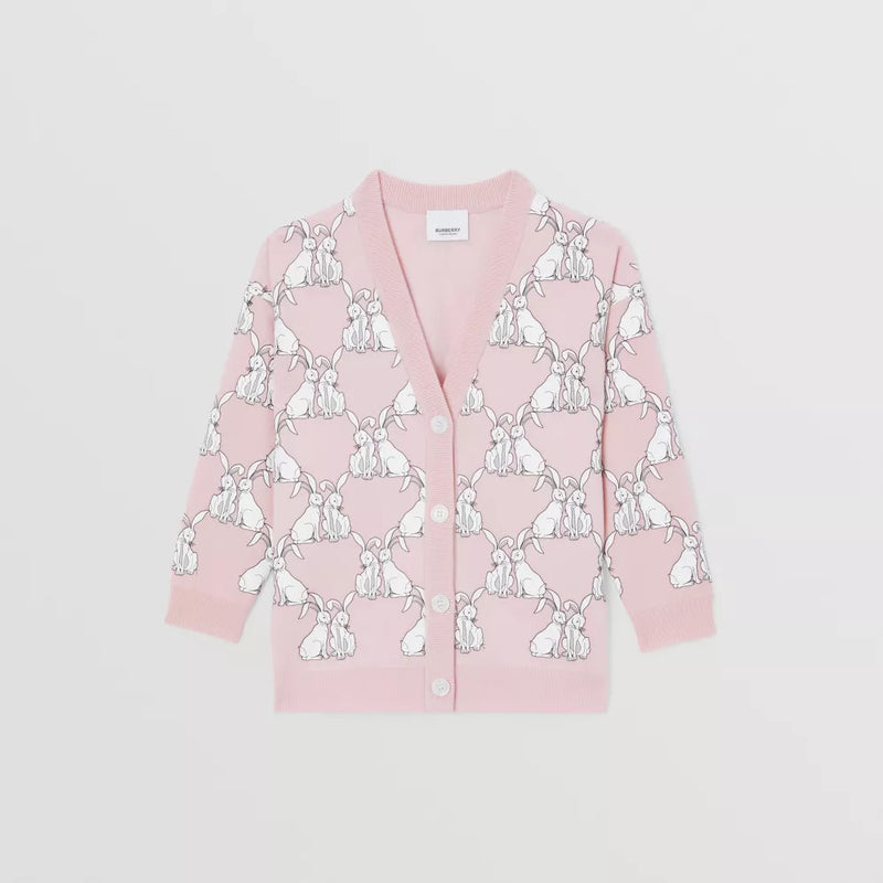 Rabbit Print Technical Wool Cardigan