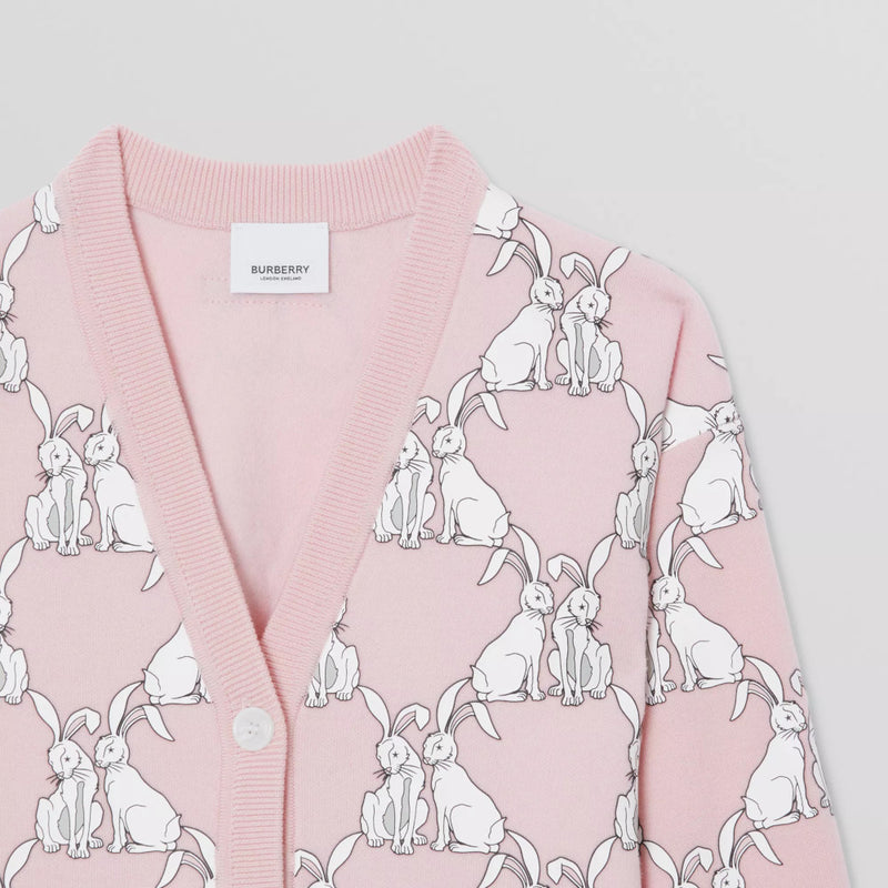 Rabbit Print Technical Wool Cardigan