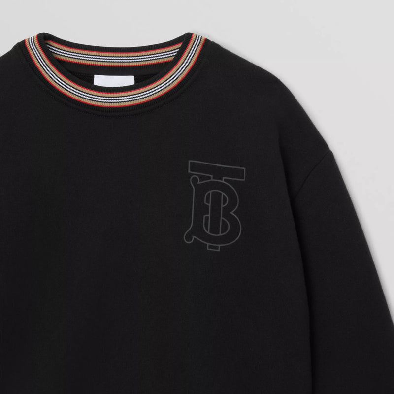 Burberry monogram 2024 motif sweatshirt