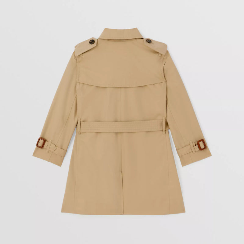 Cotton Gabardine Trench Coat