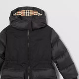 Horseferry Print Down-filled Puffer Coat