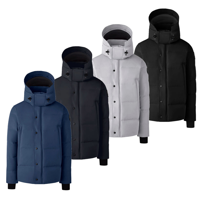 Canada Goose Wyndham Parka Black Label Heritage 3808MB in black