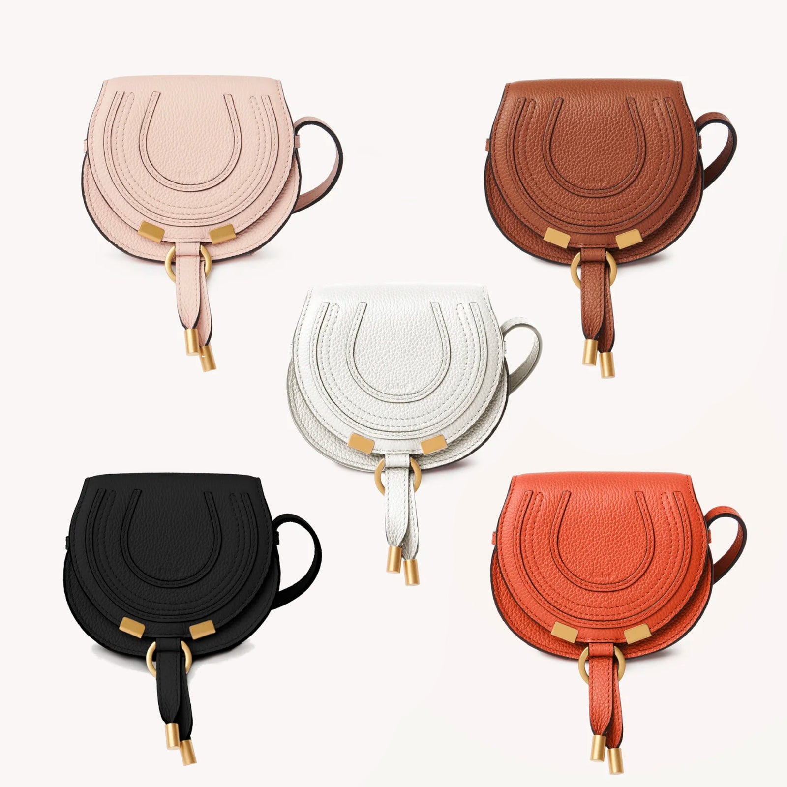 小物 Chloe Chloé Small Horse Medal Basket In Natural Fibers | Chloé US