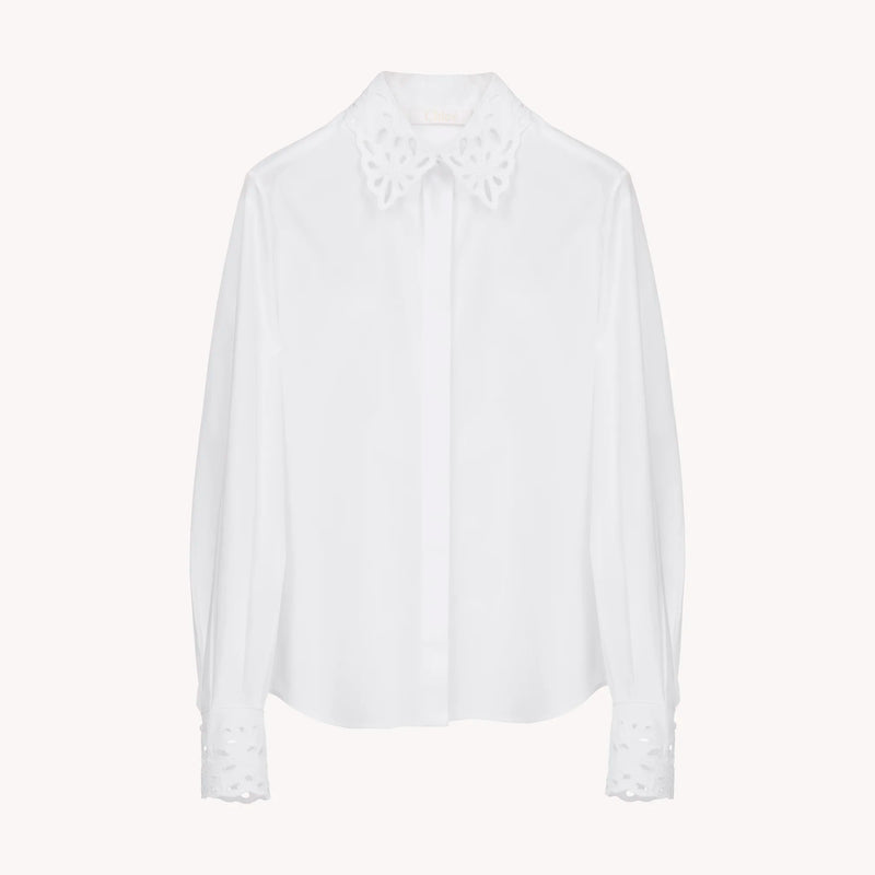 embroidered classic shirt