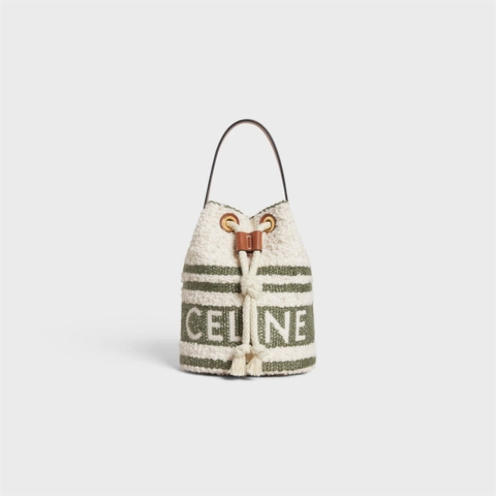☆☆CELINE☆☆ Celine 196532ECH 15KZ Teen Drawstring Striped Celine TEEN DRAWSTRING 196532ECH.15KZ – BORDER-GARA
