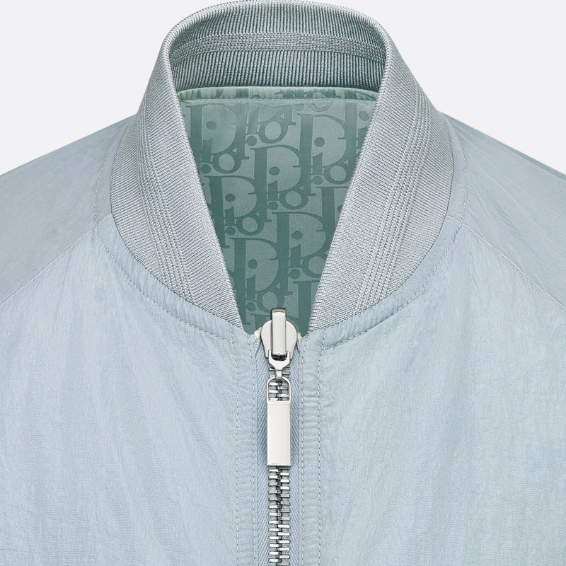 Dior Oblique Reversible Bomber Jacket Size 52 Dark Blue - clothing