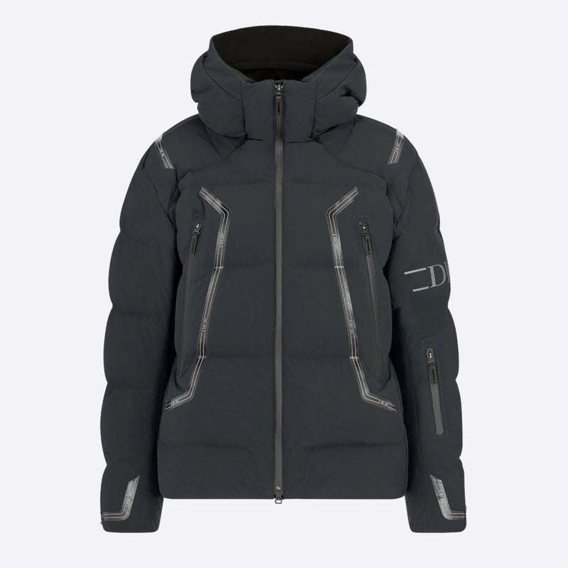 DIOR AND DESCENTE HOODED DOWN JACKET
