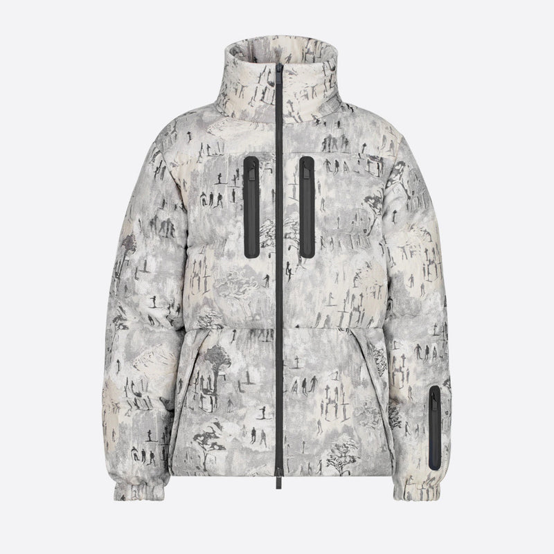 DIOR AND PETER DOIG DOWN JACKET