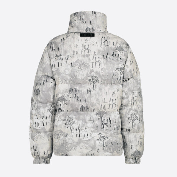 DIOR AND PETER DOIG DOWN JACKET
