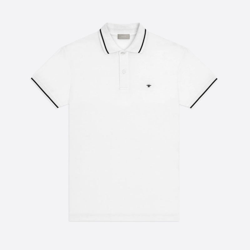 POLO SHIRT WITH BEE EMBROIDERY