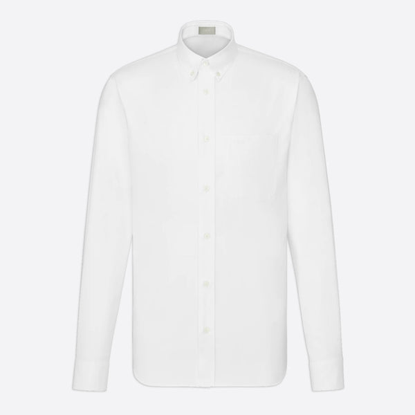 BUSINESS SHIRT WITH DIOR EMBROIDERY