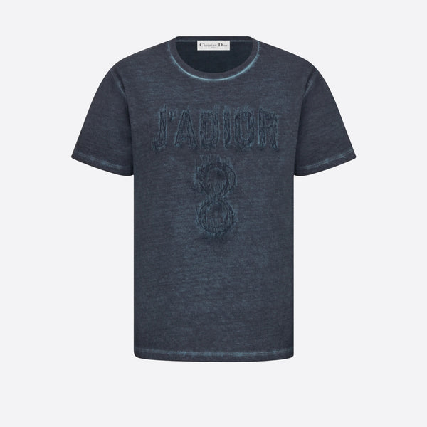 J'ADIOR 8' EMBROIDERED T-SHIRT