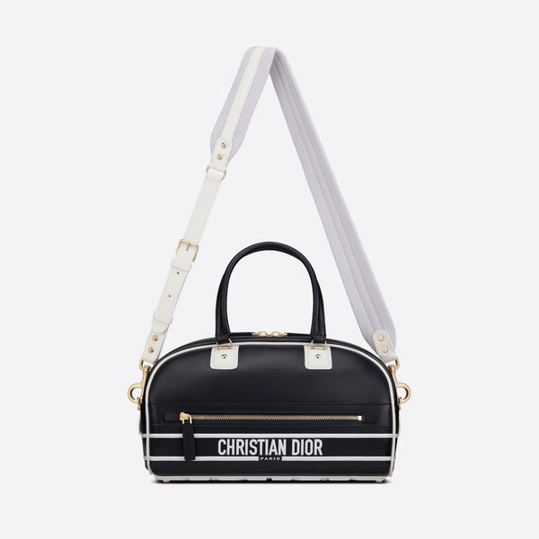 MEDIUM DIOR VIBE ZIP BOWLING BAG