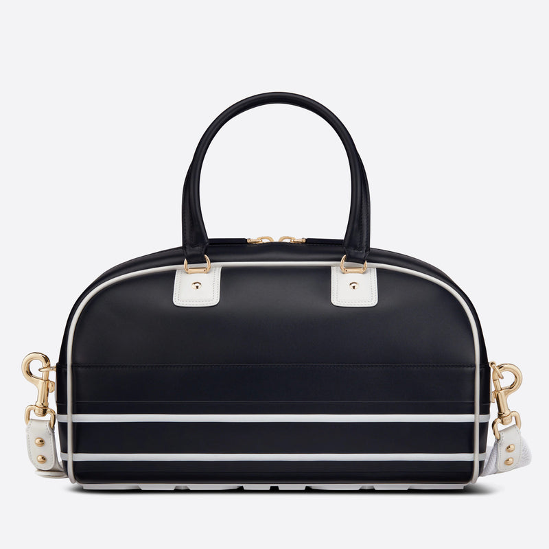 MEDIUM DIOR VIBE ZIP BOWLING BAG