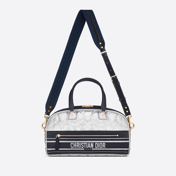 MEDIUM DIOR VIBE ZIP BOWLING BAG