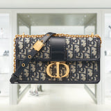 30 MONTAIGNE EAST-WEST BAG WITH CHAIN