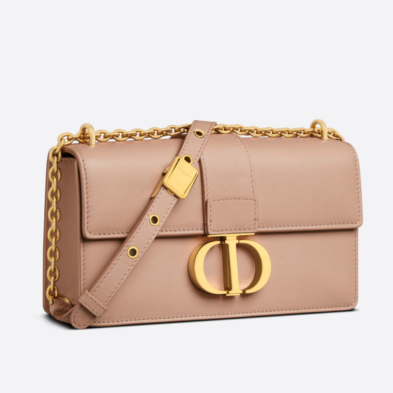 30 Montaigne East-West Bag with Chain Pink Calfskin