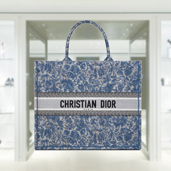 LARGE DIOR BOOK TOTE