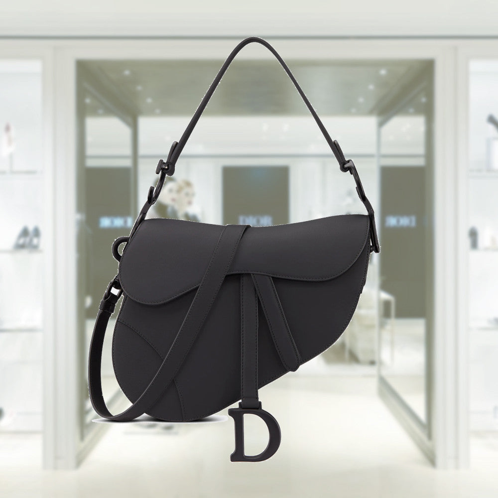 Dior SADDLE BAG WITH STRAP M0455SLLO_M989 – BORDER-GARA