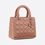 MEDIUM ULTRAMATTE LADY DIOR BAG