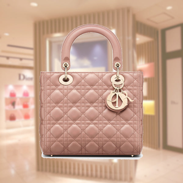 MEDIUM LADY DIOR BAG