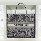 LARGE DIOR BOOK TOTE