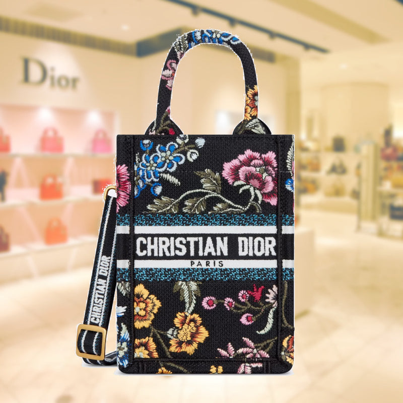 Dior Mini Book Tote Phone Bag