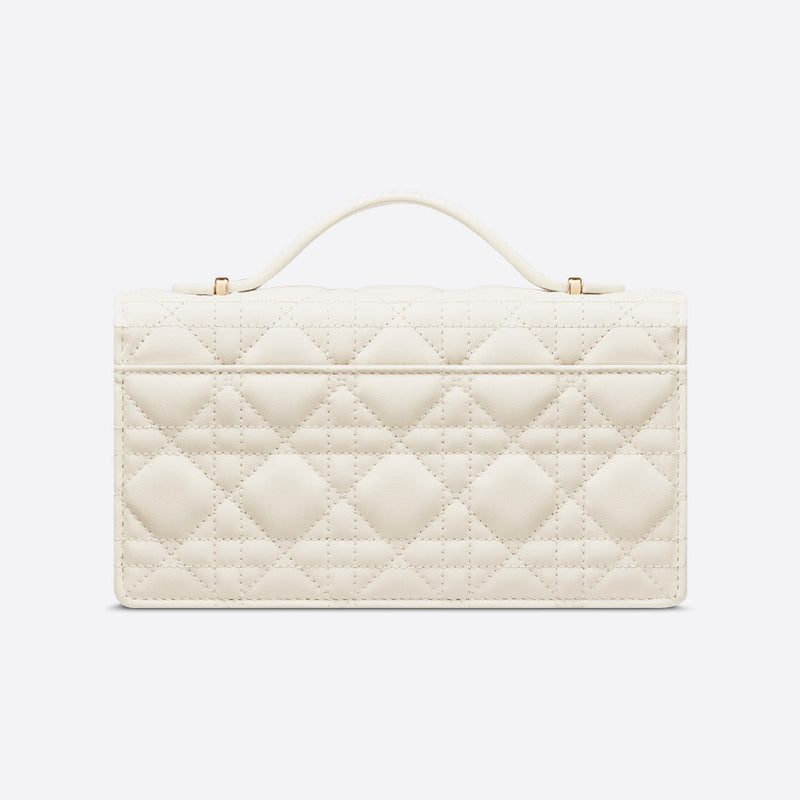 LADY DIOR TOP HANDLE CLUTCH