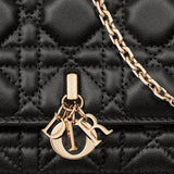 LADY DIOR TOP HANDLE CLUTCH