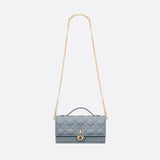 LADY DIOR TOP HANDLE CLUTCH